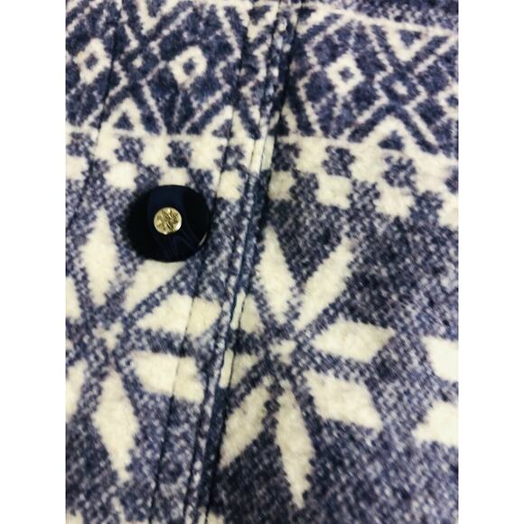 Womens Reversible Coat OSFM Hooded Nordic Fringe Nylon Water Resistant Jacket - Picture 8 of 16